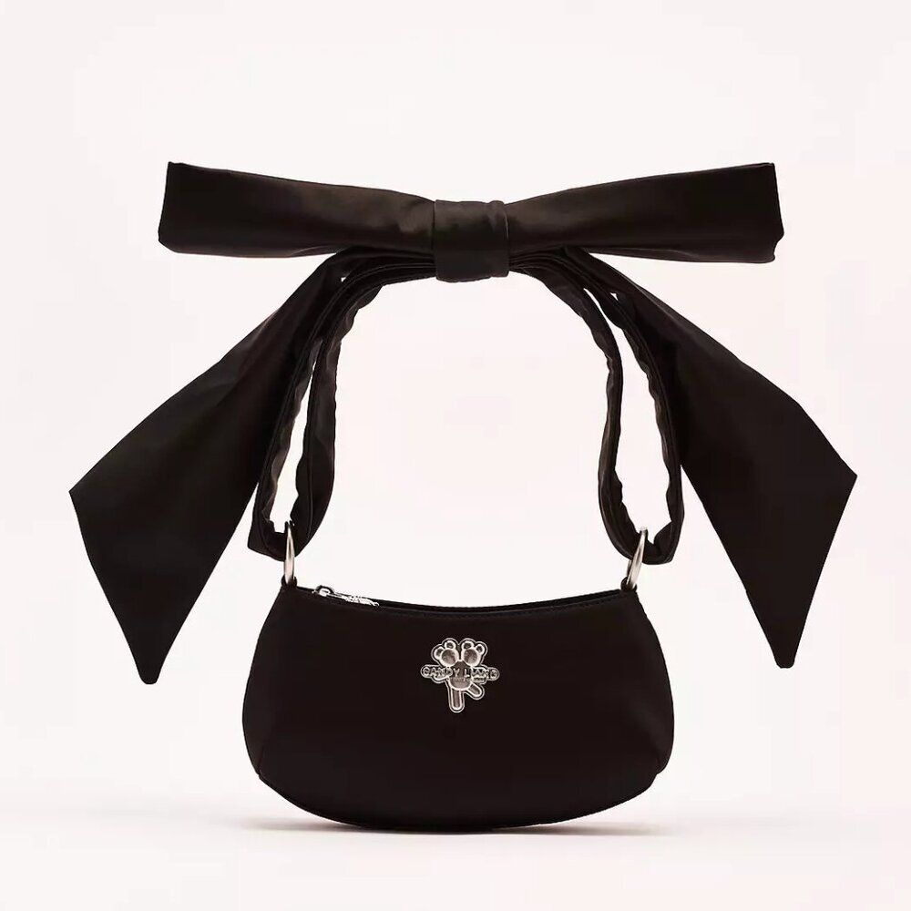 Heaven by Marc Jacobs x Sandy Liang Big Bow Shoulder Bag in Black NWT - Picture 3 of 6